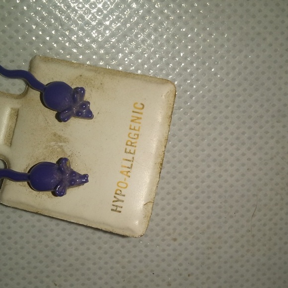 Hypo-Allergenic Collectable Mouse Earrings - Picture 2 of 11